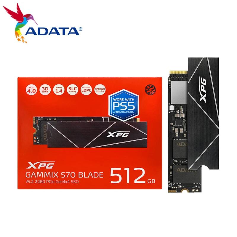 ADATA XPG GAMMIX S70 ̵ SSD, Ʈ ũž PC  ָ Ʈ ũ, M.2 2280 PCle Gen4x4 ϵ ̺, 1TB, 2TB